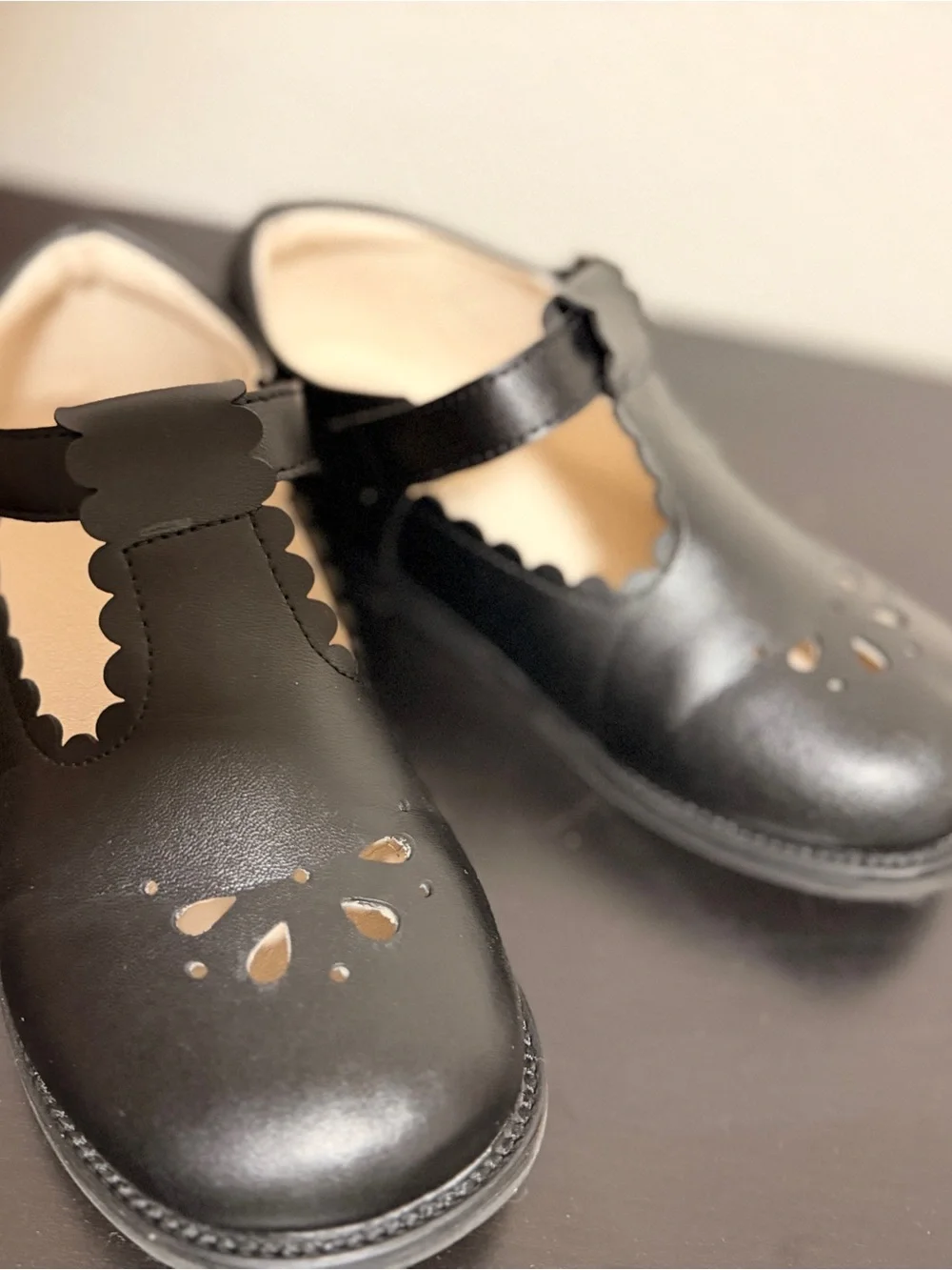Kids Black Dress Shoes